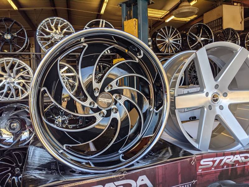 On Fire Tire and Wheels wheel photo